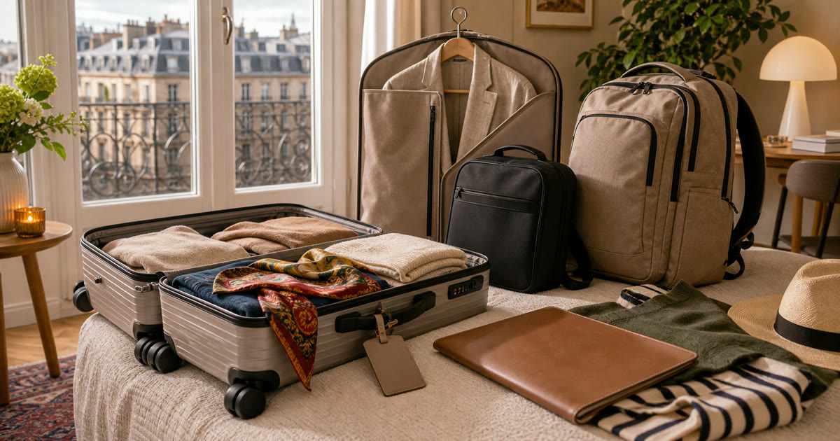 The Carry-On Luggage, Garment Bag, and Backpack Travel Stack