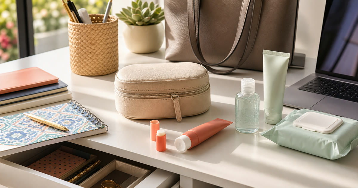 The Dry Office Lip and Hand Care Kit for Long Workdays