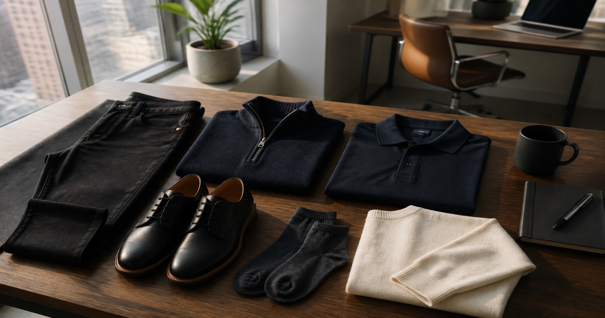 The Five-Piece Casual Friday Rotation for September