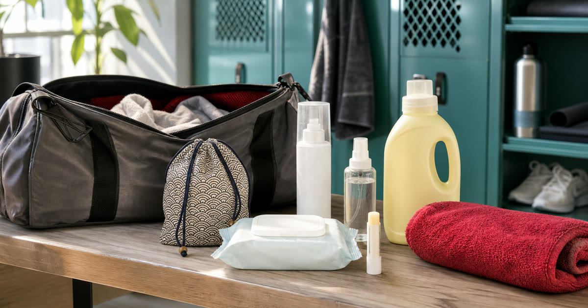 The Gym Bag Clean-Up Shelf for Low-Drama Workouts