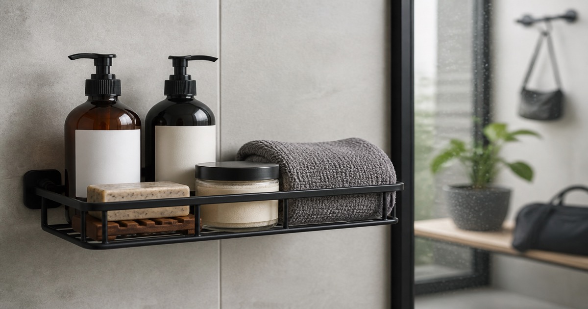 The Shared-Shower Body-Care Caddy Without Routine Overload