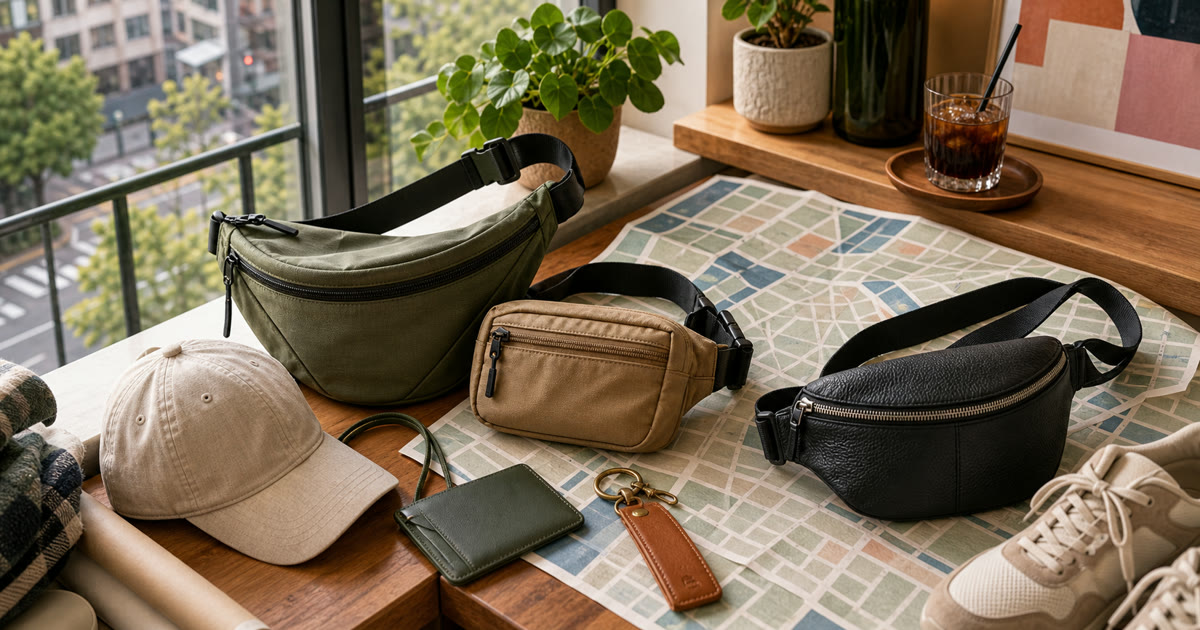 The Sling Bag, Fanny Pack, and Waist Bag City-Walk Choice