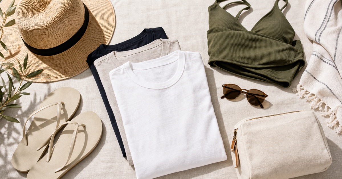 Warm-Weather Casual Packing Without Overbuying