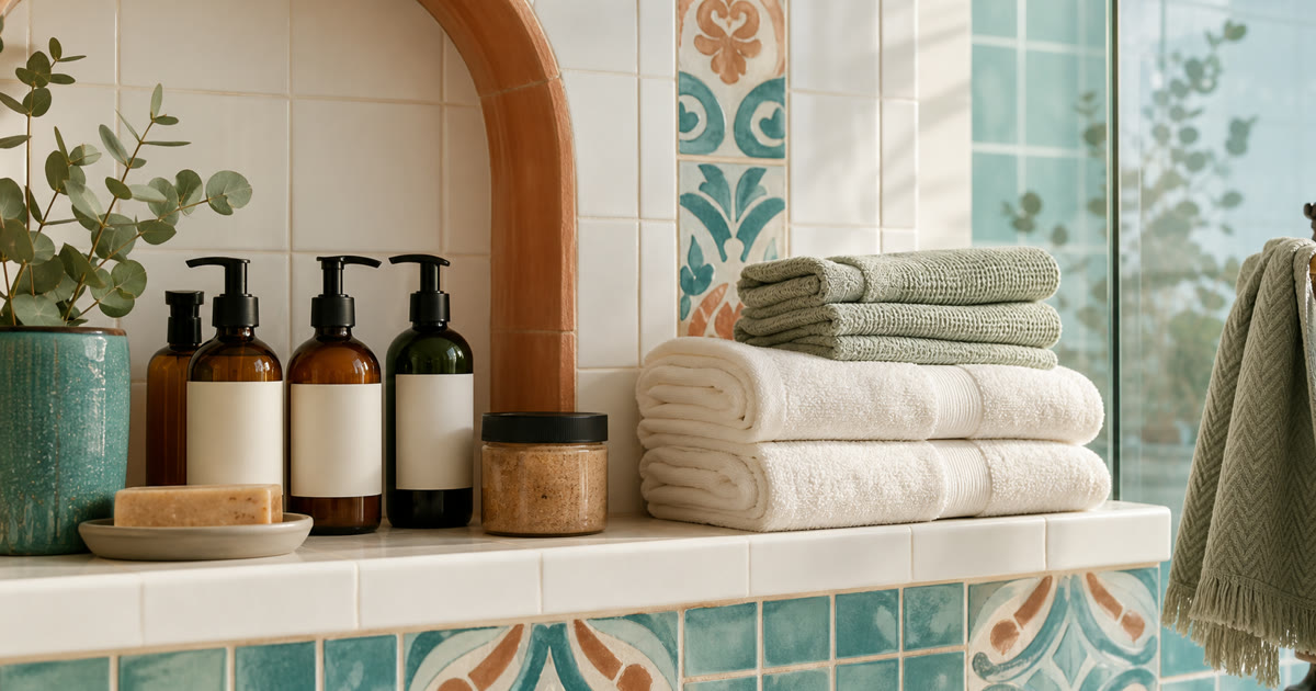 The Weeknight Shower Shelf for Body Wash, Bar Soap, Scrub, and Towels